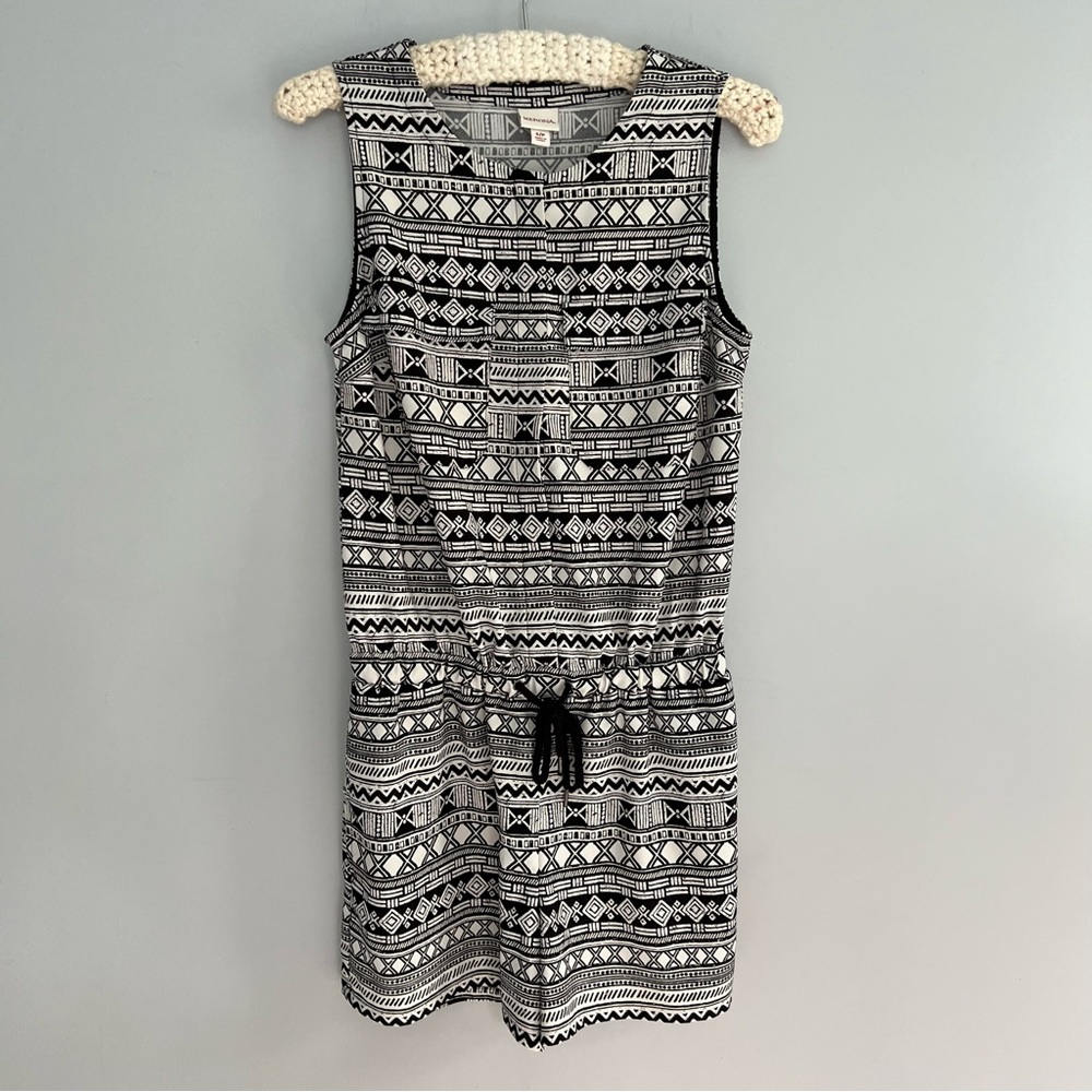 Merona Aztec Print Sleeveless Shorts Romper